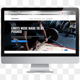 Perform X Tasked Us To Redesign And Build A New Website, HD Png Download - ecommerce website png