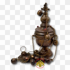 Orthodox Church Cencer Flat Style Antique - Still Life Photography, HD Png Download - temple bells png