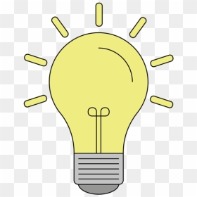 Bulb Clipart Drawing Photo - Illustration, HD Png Download - bulb clipart png
