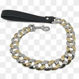 Silver Chain Dog Collar And Leashes, HD Png Download - dog chain png