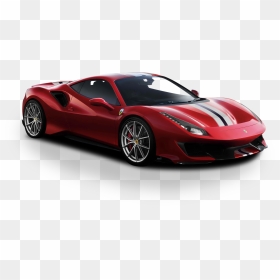 Transparent Futuristic Car Png - Ferrari 488 Pista Png, Png Download - ferrari car png