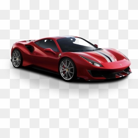 Transparent Futuristic Car Png - Ferrari 488 Pista Png, Png Download - vhv