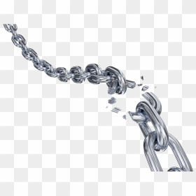 Broken Handcuffs Png - Transparent Background Broken Chain Clipart, Png Download - dog chain png