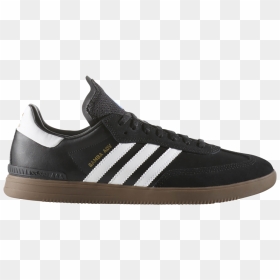 Thumb Image - Adidas Samba Adv Black White Gum, HD Png Download - adidas shoes png