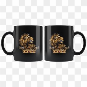 The Angry Lion King Mug Drinkware - Lion, HD Png Download - angry lion png images