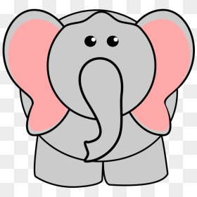 Sheep Cartoon Clipart - Elephant Front Clipart, HD Png Download - indian sheep png