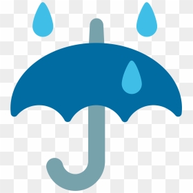 Download Hd Umbrella Clipart Emoji - Umbrella Emoji Transparent Background, HD Png Download - rain umbrella png
