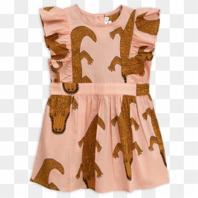 Transparent Ruffle Png - Mini Rodini Crocco Dress, Png Download - kids dress png