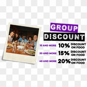 Group Discount Offer - Dish, HD Png Download - discount offer png