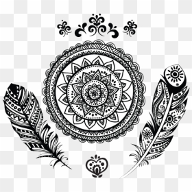 India Png Transparent Image - Mandala Tattoo Png, Png Download - indian parrot png