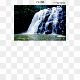 Waterfalls In India Clipart , Png Download - Abbey Falls, Transparent Png - water falls png