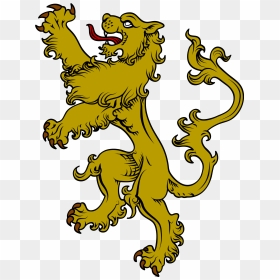 Coat Of Arms Lion Png - Lion For Coat Of Arms, Transparent Png - angry lion png images