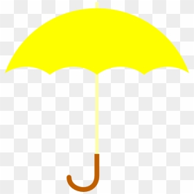 Png Of Yellow Umbrella, Transparent Png - rain umbrella png