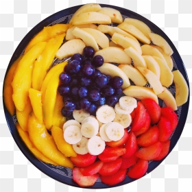 Mixed Fruits In A Plate Png Image - Fruits In Plate, Transparent Png - mixed fruit png