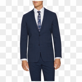 Kingsley Slim Check Suit Jacket, HD Png Download - coat pant png
