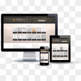 Responsive Web Design And Development For E-commerce - Boxplosive, HD Png Download - ecommerce website png