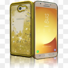 Samsung Galaxy J7 Mm Electroplated Glitter Case With - Samsung Galaxy, HD Png Download - samsung j7 png