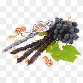 Chuch-hela With Walnut - Seedless Fruit, HD Png Download - black grapes png