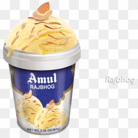 Vanilla - Amul Rajbhog Ice Cream Cup, HD Png Download - chocobar ice cream png