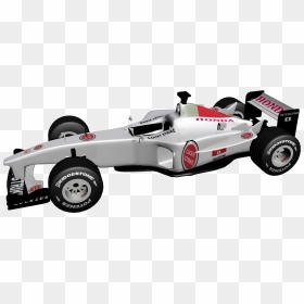 Honda F1 Formula Car Clipart Png - F1 White Car, Transparent Png - car in png