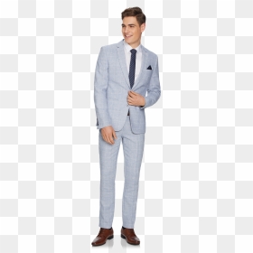 Wilson Linen Slim Suit - Formal Wear, HD Png Download - coat pant png