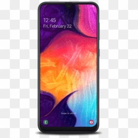 Black Front - Samsung Galaxy A50 Mts, HD Png Download - samsung mobile png images