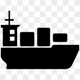 Transparent Pirate Ship Silhouette Png - Container Ship Icon, Png Download - ship clipart png
