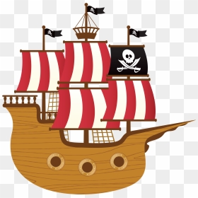 Pirate Ship Clipart Png - Cute Pirate Ship Clipart, Transparent Png - ship clipart png