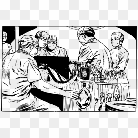 Doctors And Surgery Clip Arts - Drawing Of Doctor In A Surgery, HD Png Download - doctors images png