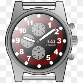 Watch Accessory,brand,watch - Chronograph Png, Transparent Png - watch clipart png
