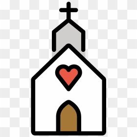 Wedding Emoji Clipart - Church Emoji, HD Png Download - wedding symbol png