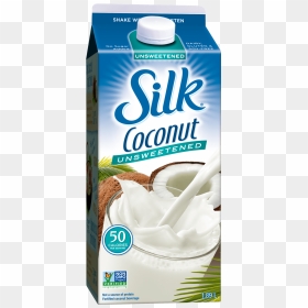 Delicious Silk Soy Almond - Silk Coconut Milk, HD Png Download - milk png images