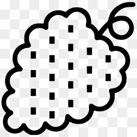 Grapes - Cute Clock Icon Png, Transparent Png - black grapes png