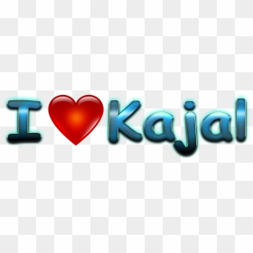 Kajal Love Name Heart Design Png - Kajal Name Wallpapers Hd, Transparent Png - design png image