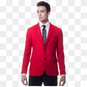 Red Suit Png - Transparent Red Blazer Png, Png Download - coat pant png