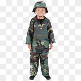 Boys Army World Book Day Ideas, HD Png Download - kids dress png