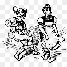 Dessins Danseurs Traditionnels, HD Png Download - kids dress png