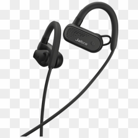 Jabra Elite Active 45e Black, HD Png Download - earphone png image