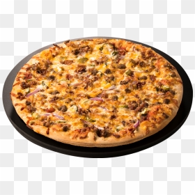 Bacon Cheeseburger Pizza - Pizza Ranch Bacon Cheeseburger Pizza, HD Png Download - pizza png image