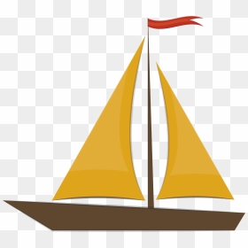 Sailing Ship Clipart Egg - Sail, HD Png Download - ship clipart png
