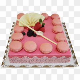 Transparent Strawberry Cake Png - Macaroon, Png Download - cake png image