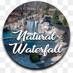 Slopes, Hills, And Walls Are Great Places For Waterfalls - Waterfall, HD Png Download - water falls png