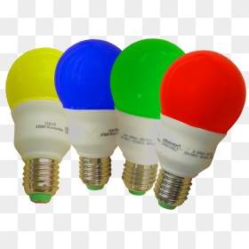 Link To Coloured Bulbs And Lamps - Colour Led Bulb, HD Png Download - bulbs png