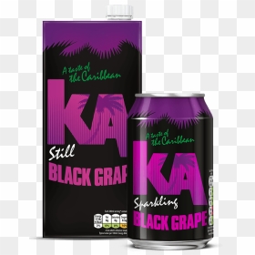 Ka Drinks Black Grape - Ka Drink Black Grape, HD Png Download - black grapes png