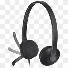 H340 Usb Computer Headset - Logitech H340, HD Png Download - earphone png image