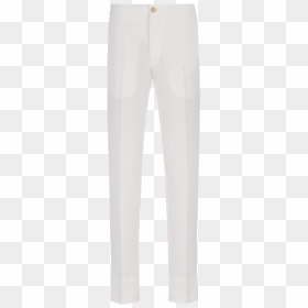 White Slim Fit Trousers, HD Png Download - jeans pant png