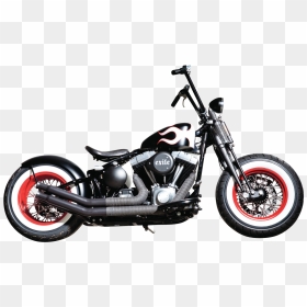 Harley Davidson Black Motorcycle Bike Png Image - Chopper Harley Davidson Bikes, Transparent Png - bike images png