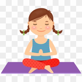 Yoga Kid Clipart Clipart Library Kid Yoga Clip Art - Kid Yoga Clipart, HD Png Download - yoga clipart png