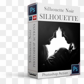 Silhouette Noir For Photoshop - Rainbow Spectrum Photoshop Actions By Lsp Actions, HD Png Download - suit png for photoshop