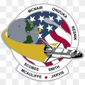 Space Shuttle Challenger Patch, HD Png Download - mission images png